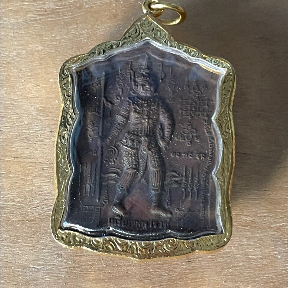 Old LP Karhong Thai Buddhist Amulet - Picture 8 of 8